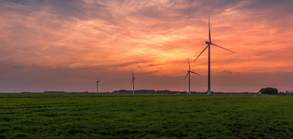 windenergie windturbine windmolen energie grasland