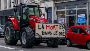 Agrarisch protest Frankrijk