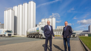 COO Klaas de Jong en Koen Veldman van A-ware