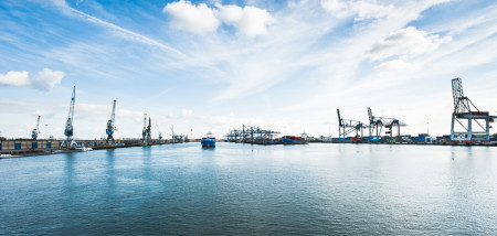 export haven Rotterdam schip