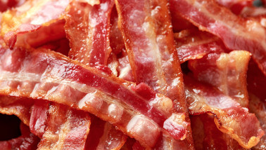 Bacon als verwerkt varkensvleesproduct