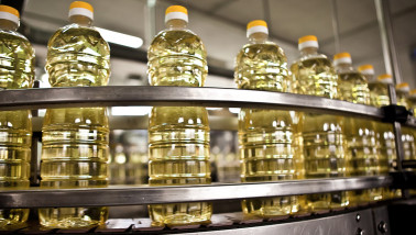 Productie van zonnebloemolie, eetbare olie