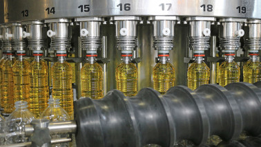 Productie van zonnebloemolie, eetbare olie