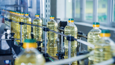 Productie van zonnebloemolie, eetbare olie