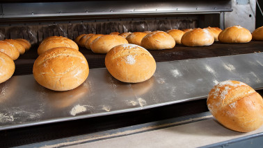 Broodproductie in een bakkerij