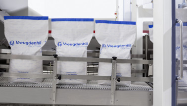 Zakken met melkpoeder van Vreugdenhil Dairy Foods