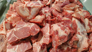 Verse stukken varkensvlees