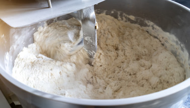Deeg klaar voor productie in bakkerij