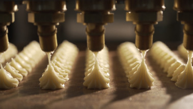 Industriële bakkerij, deeg voor koekjes