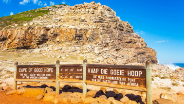 Kaap de Goede Hoop in Zuid-Afrika
