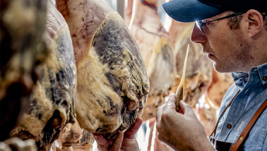 Gandaham Belgische gedroogde ham