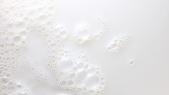 Close-up van verse melk