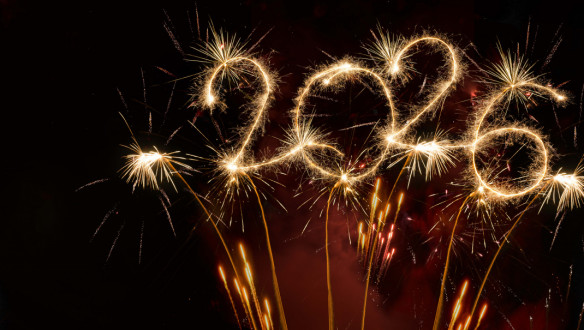 Jaar 2026 in vuurwerk