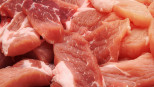 Verse stukken varkensvlees